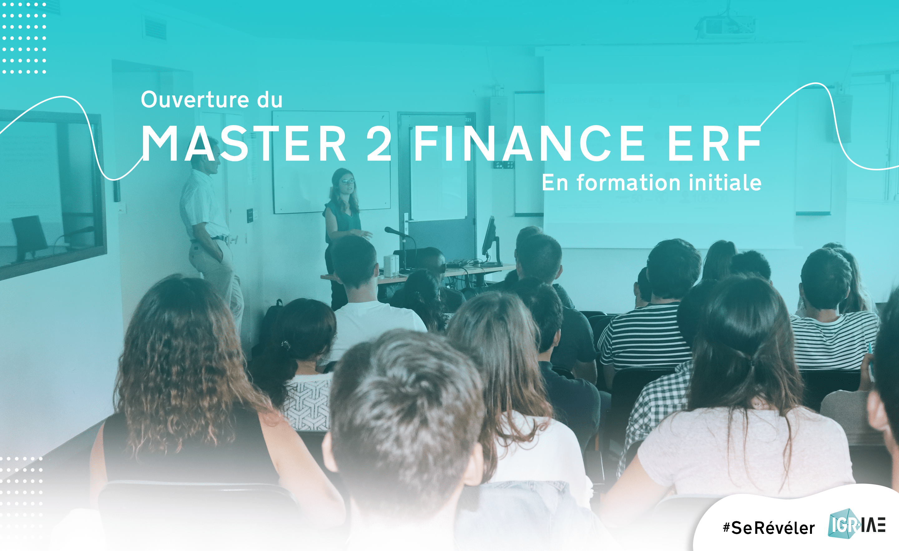 Ouverture du Master 2 Finance parcours Etudes et Recherche en Finance (ERF) en formation initiale