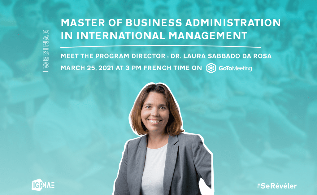 Q&A – Live webinar – Master of Business Administration in International Management