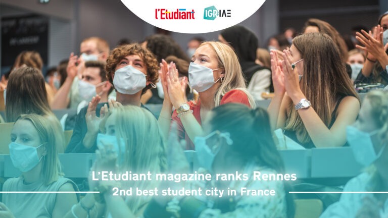 The L’Étudiant magazine ranks Rennes 2nd best student city in France