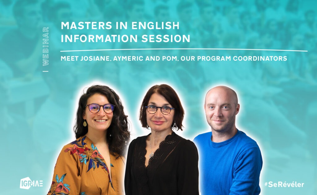 Masters in English – online information session
