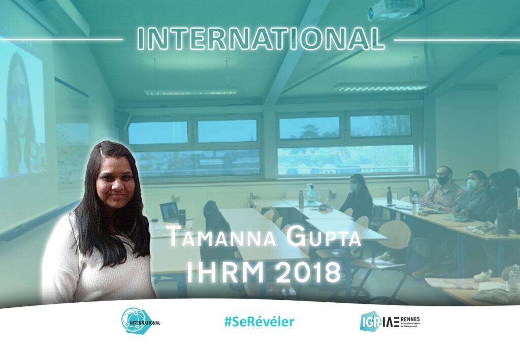 Meeting with Tamanna, IHRM graduate