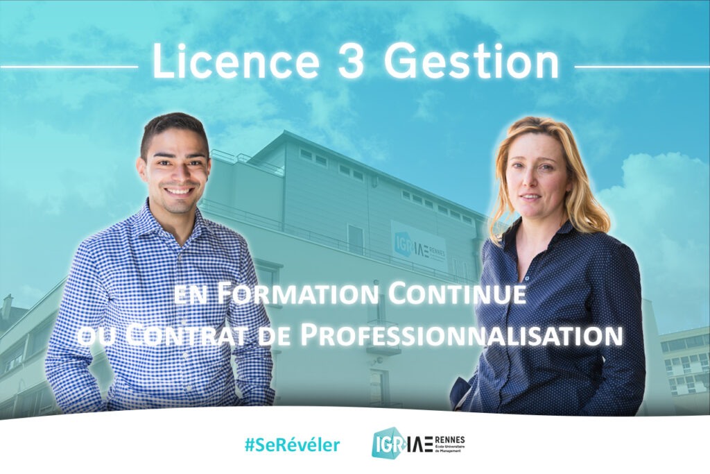 NOUVEAUTÉ : Licence de Gestion IGR-IAE Rennes