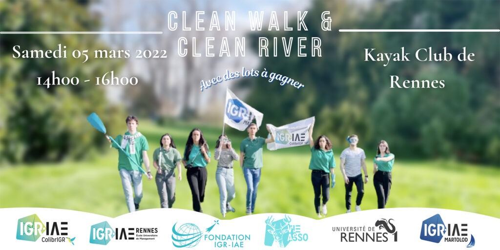 Clean walk & clean river