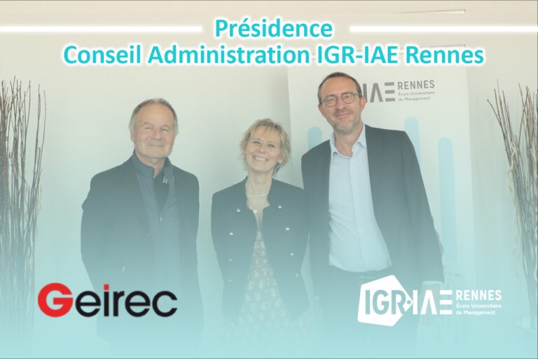 Présidence Conseil d’Administration IGR-IAE Rennes