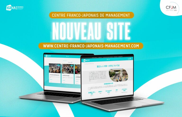 Mise en ligne nouveau site Centre Franco Japonais de Management