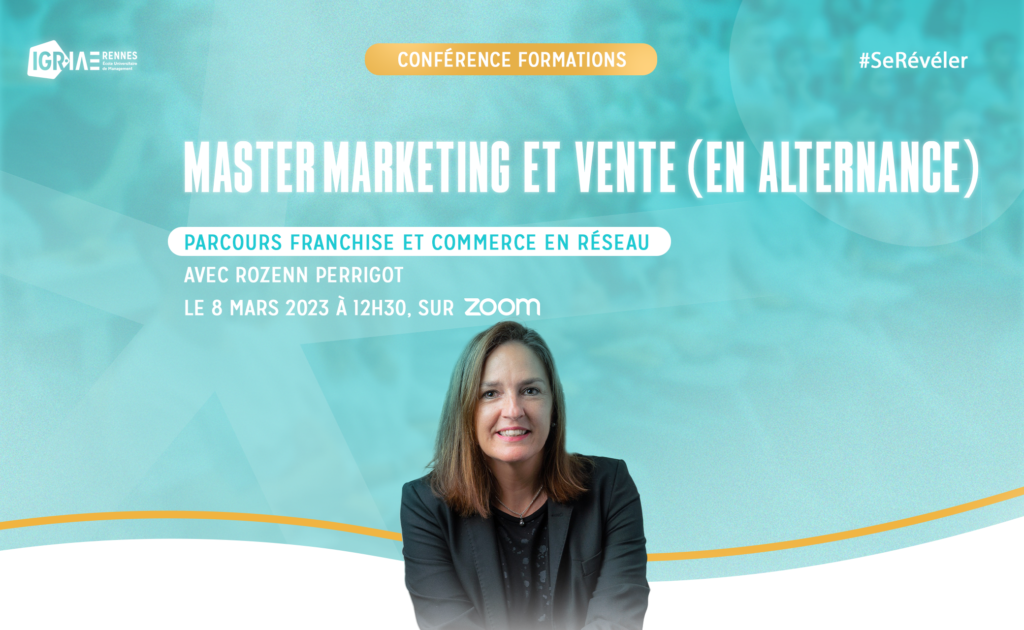 Conférence Master Franchise et Commerce en Réseau (Alternance)
